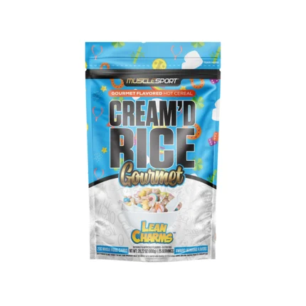 MuscleSport Cream'd Rice Gourmet Flavored Hot Cereal Lean Charms 28.22 oz (800 g)